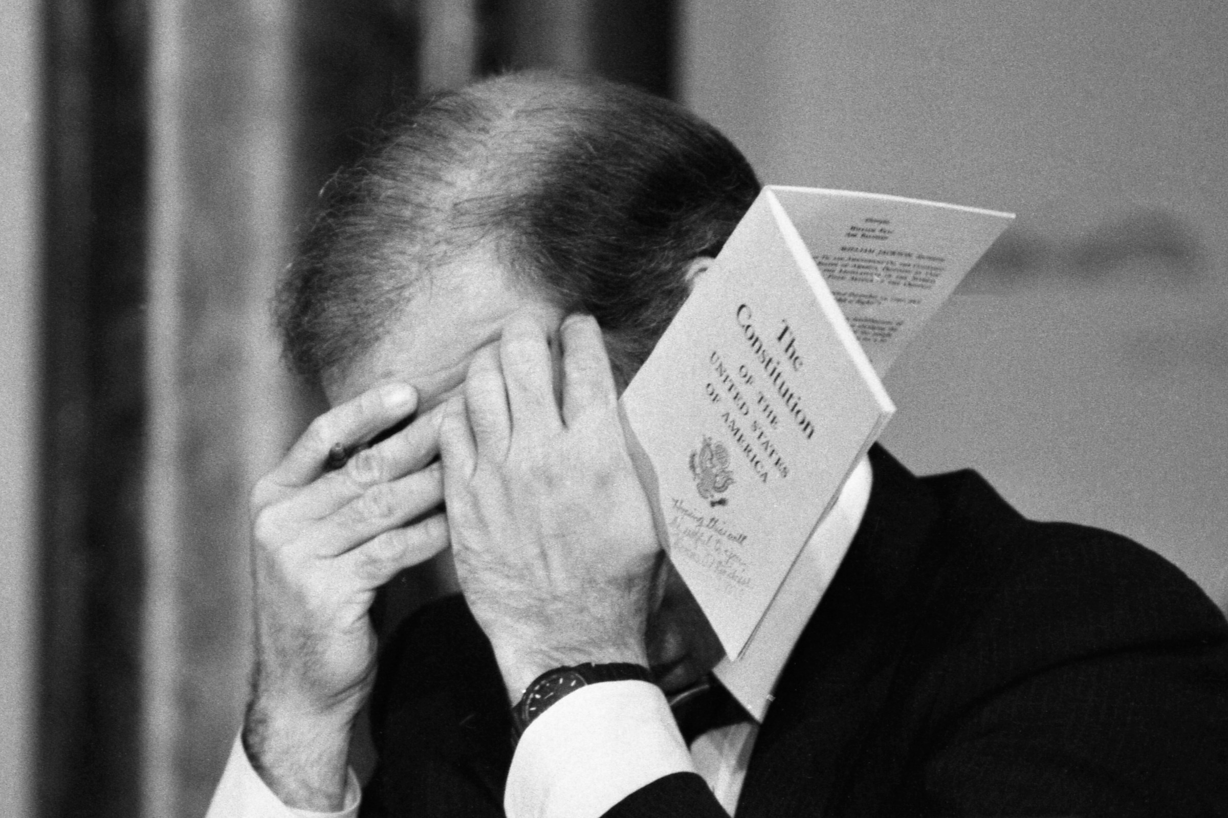 What does it mean to be in a “constitutional crisis”?