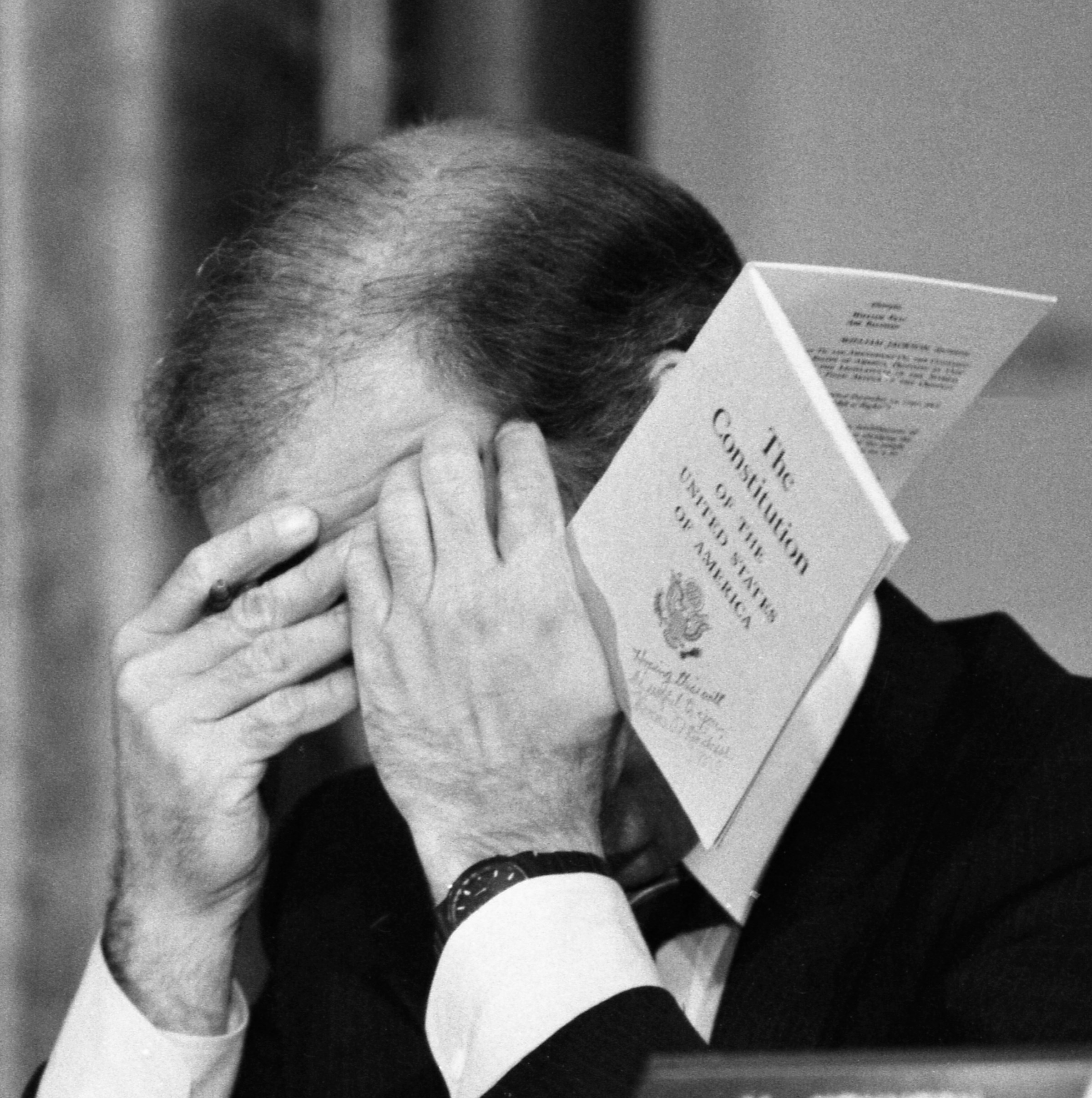 What does it mean to be in a “constitutional crisis”?