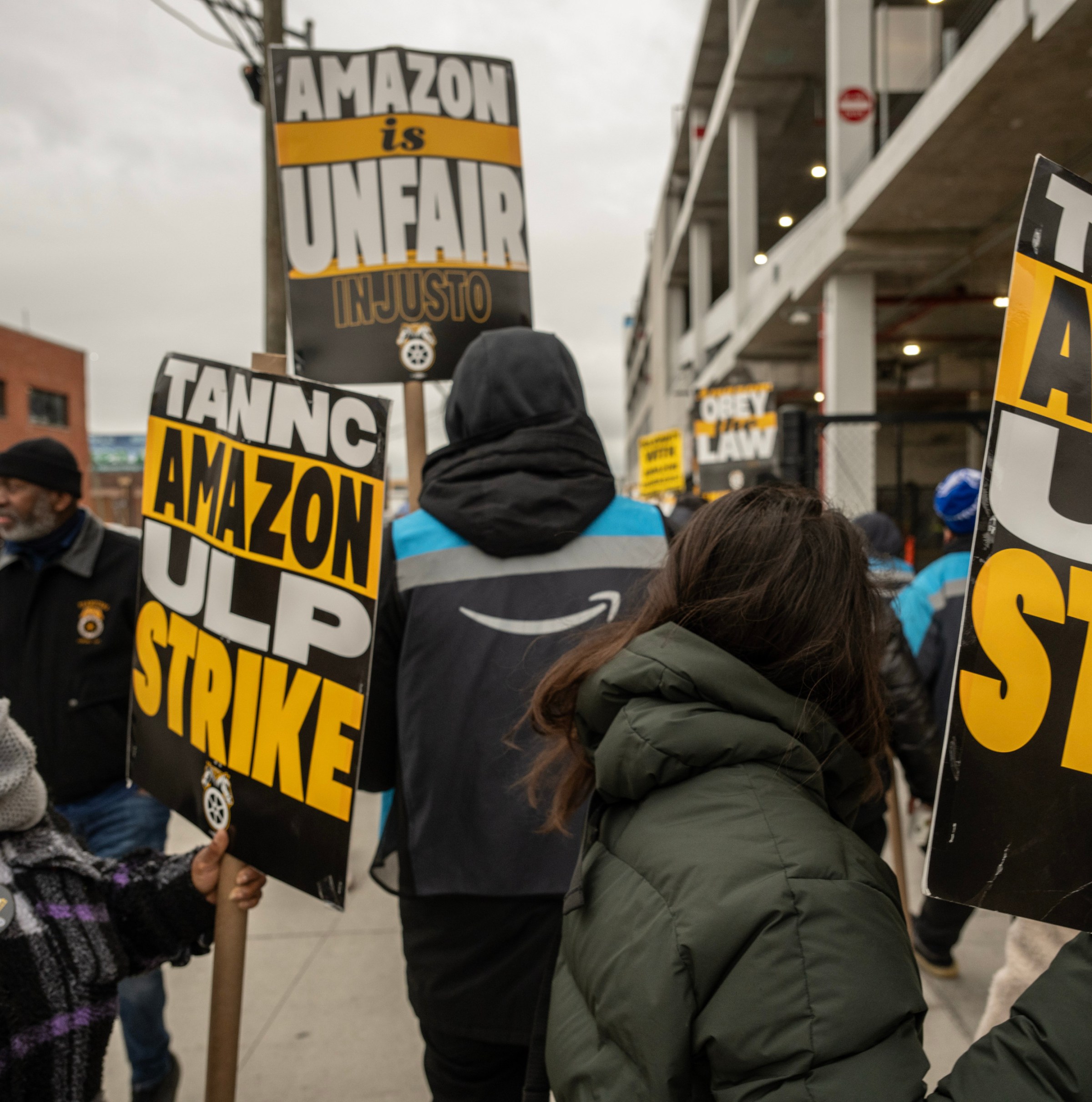 The people who deliver your Amazon packages are striking. Here’s why.