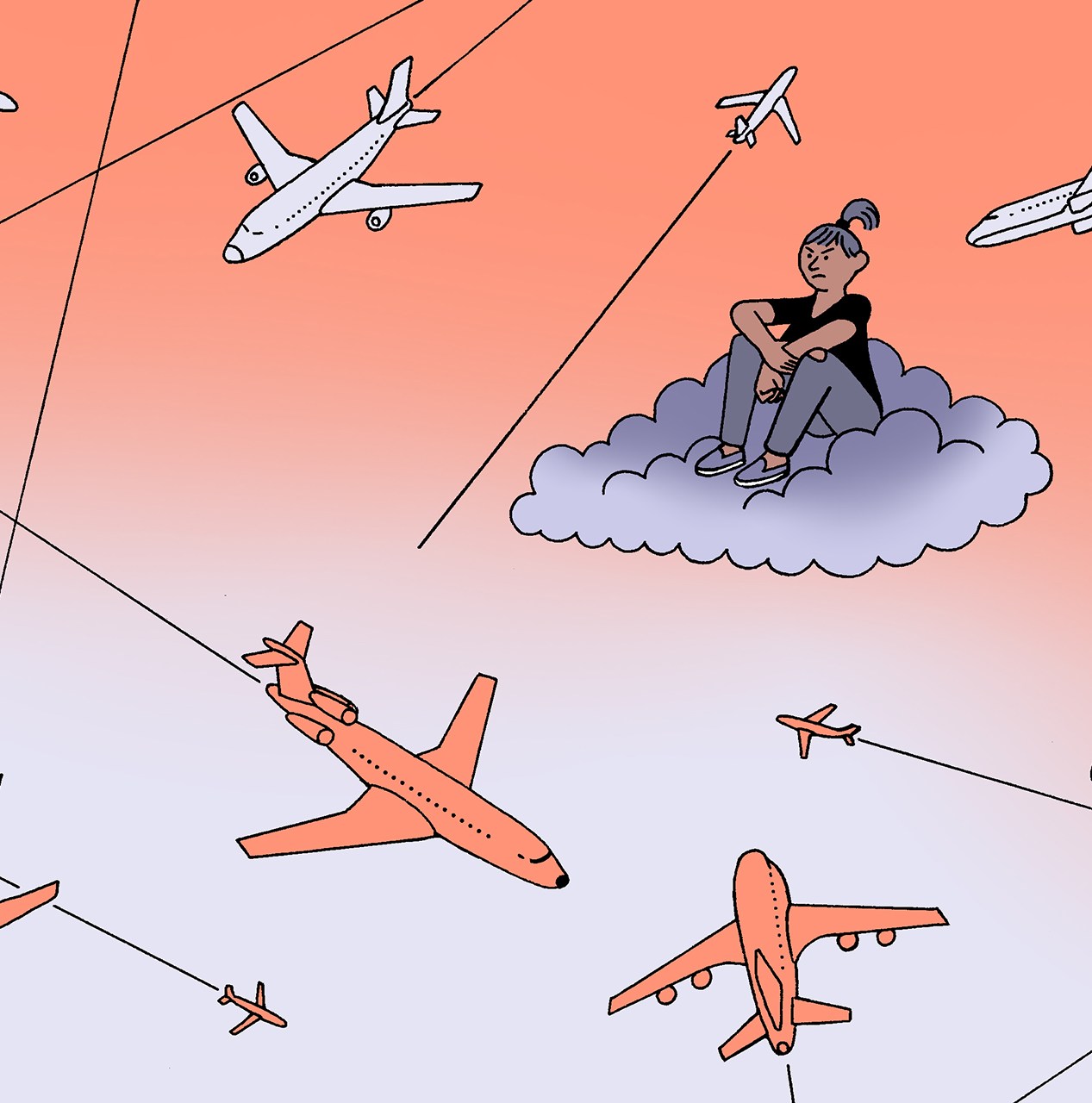 I care a lot about climate change. Does that mean I can never ever fly?